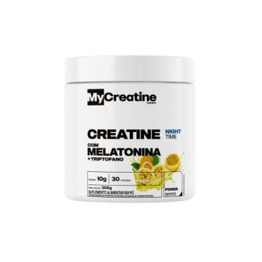 Imagem de MyCreatine Creatina Melatonina Triptofano  Sono e Recuperação Sabor Ma