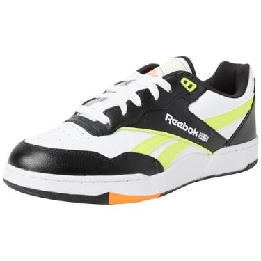 Imagem de Tênis Reebok BB 4000 II Masculino (Black Solar Acid Yellow Ftwr White, BR, Adulto, Numérico, 39)