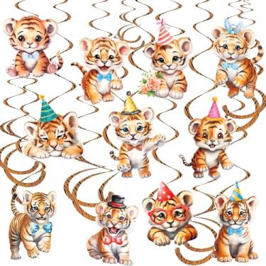 Imagem de 15 peças de decoração de festa de aniversário preguiça menina redemoinhos pendurados