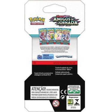 Imagem de Jogo Pokemon Blister Unitario Amigos de Jornada Copag