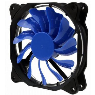 Imagem de Cooler Led Fan DEX DX-12F Azul 12cm 120mm 120x120x25mm Fan Ventoinha G