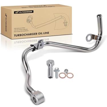 Imagem de A-Premium Linha de refrigeração de turbocompressor compatível com modelos Chevrolet e GMC - Silverado 2500 3500 HD 11-16, Express 2500 3500 4500 10-16, Sierra 2500 3500 HD 11-16, Savana 2500 3500 4500