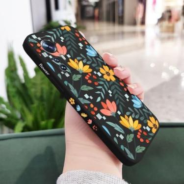 Imagem de Capa de celular com estampa de flores coloridas para Xiaomi 14 14T 13 12 11 Ultra 13T 11T 10T 9T Pro Lite Poco X7 F4 X4 M4 M3 X3 Pro 4G 5G GT, preta 2, para Poco X7 Pro