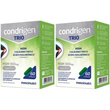 Imagem de KIT 2X Condrigen TRIO (MSM + Colágeno Tipo 2 + Ácido Hialurônico e Vit