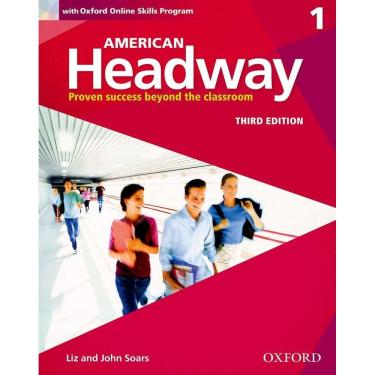 Imagem de American Headway 1 - Student`s Book With Oxford Online Skills Program - Third Edition