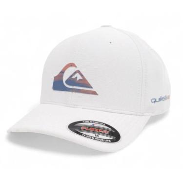 Imagem de Boné Quiksilver Gradient Logo Signature, M, Branco