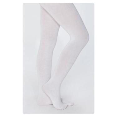Imagem de Meia Calça Infantil Algodão Com Elastano Lobinha 2526-001 - Lupo, Bran