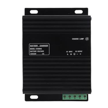 Imagem de 12V/24V 4A carregador de bateria Intelligent, Smart Battery Charging Disposition Derv Generator Charger de bateria de lead com LE