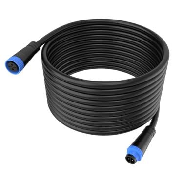 Imagem de Norward Extensão de cabo para luzes externas Philips Hue de baixa tensão, cabo de alimentação à prova de intempéries estende suas luzes externas - 40 m