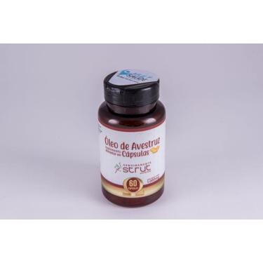 Imagem de Oleo de Avestruz Ômegas 3,6,7 e 9-90 Capsulas 500mg Strut - Genuinamen