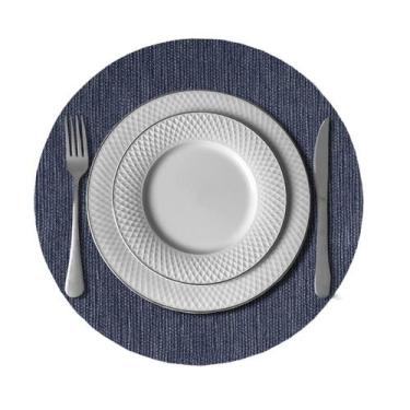 Imagem de 50 Jogo Americano Redondo Restaurante Bar Ju Az - Idealiza