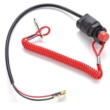 Imagem de Botão Emergência Motor Popa Universal Yamaha Suzuki Jet Ski - GEOBER