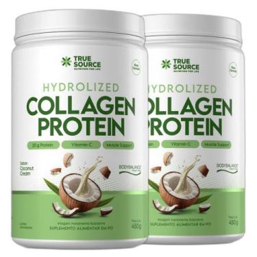Imagem de Kit 2 Collagen Protein Hidrolisado Coco 450g - True Source