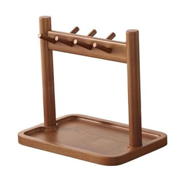 Imagem de Fxzqgnh Porta-chaves para Mesa de Entrada, Organizador de Joias, Elegante E Resistente, Bandeja de Madeira para Chaves para Banheiro E Sala de Estar, Style D