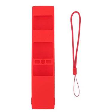 Imagem de Grcfumo Caso de proteção de silicone, controle remoto anti -derrubada Tampa protetora, protetor de manga de pele de tampa remota para um MR700 AKB75455602 (Red Set)