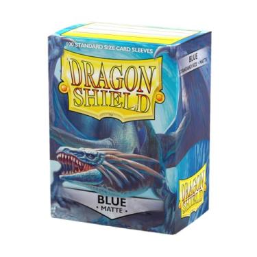 Imagem de Dragon Shield Matte Blue 100 Protective Sleeves