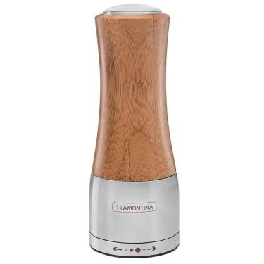Imagem de Moedor Tramontina Realce Sal ou Pimenta em Bambú e Aço Inox com Moinho em Cerâmica 61652000