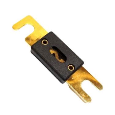 Imagem de Kit 10 Fusíveis Cartucho Tipo Faca Grande Anl Ouro Energia Solar Refor