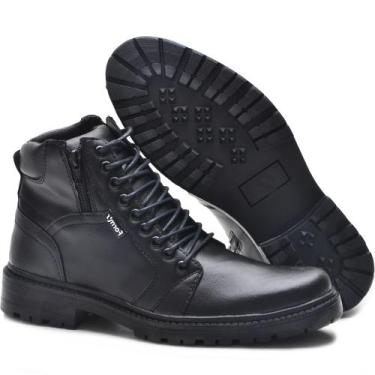 Imagem de Bota Coturno Motoqueiro Conforto Masculino - Form's, Preto, 41, Mascul