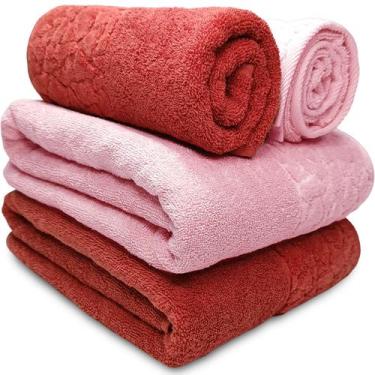 Imagem de Jogo de Banho Gigante Dohler Confort 500 100% Algodão Macia - Toalha B