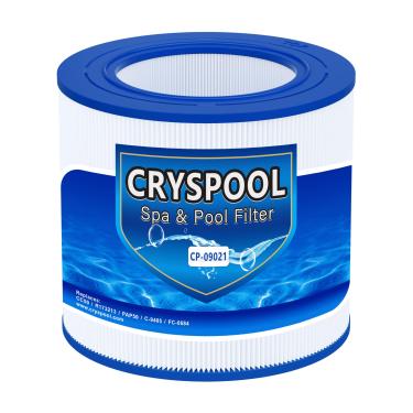 Imagem de Cryspool® Filtro 09021 compatível com Clean & Clear 50, PAP50, R173213, C-9405, FC-0684, 59054000, cartucho de filtro de piscina de 50 metros quadrados, 1 pacote