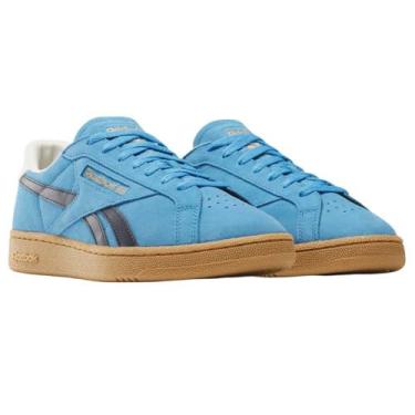 Imagem de Reebok Tênis unissex Club C Grounds Uk, Recoveryblue Vectornavy Gum, 44 EU