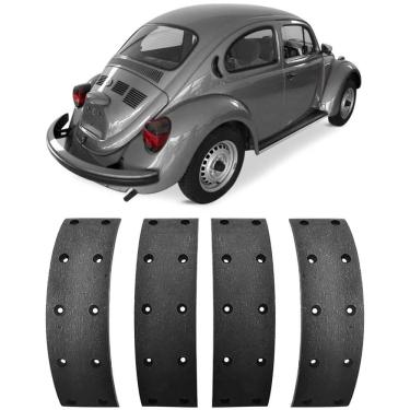 Imagem de Lona Freio Volkswagen Fusca 61 a 75 Traseira Frasle VW264-X