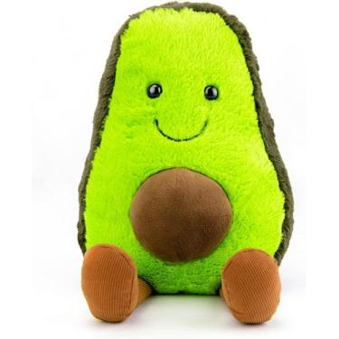Imagem de Brinquedo de pelúcia de abacate com pé, boneca de bicho de pelúcia bon
