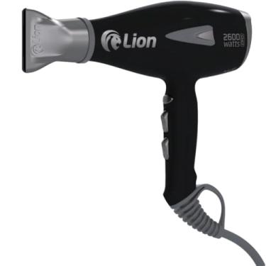 Imagem de Secador De Cabelo Profissional Super Potente Lion Tutti Pro Preto Leve Moderno 220V 2600W