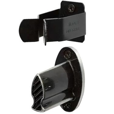 Imagem de Fixador De Porta/Piso Zincado Em Blister Preto NIQ.86151/3 - 035129 - ALIANCA