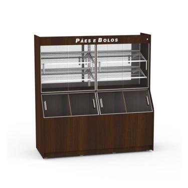 Imagem de Vitrine de Padaria Tulha 2M Tabaco APTU 2000 Refrimate