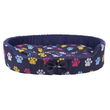 Imagem de Caminha Pet Cachorro e Gato Lacinho Oval Porte Pequeno, Médio e Grande
