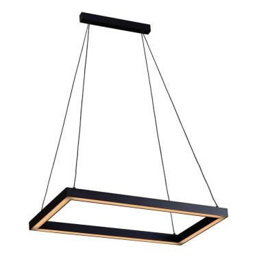 Imagem de Pendente Fitled 18,9W 3000K 127/220V Quadrado New Line Preto