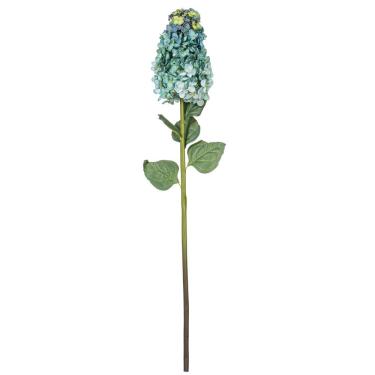 Imagem de Spray de hortênsia em cone artificial Vickerman 35,5 cm azul marinho