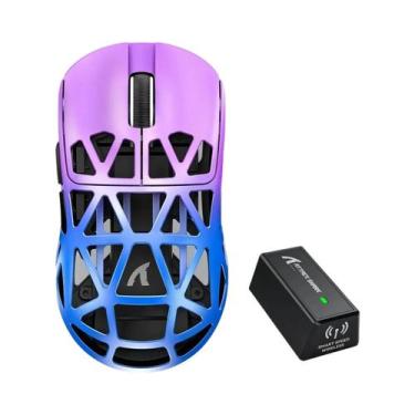 Imagem de Mouse Gamer Sem Fio Leve Attack Shark R2 40kDPI Sensor PAW3950 8K Liga