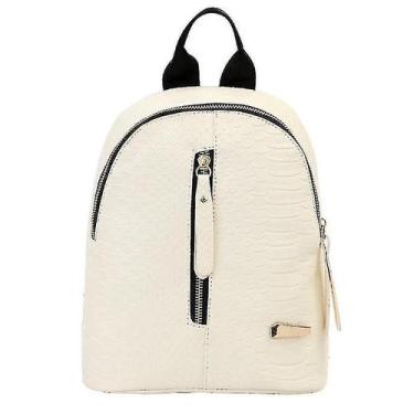Imagem de Mochilas mochilas de couro para meninas adolescentes mulheres brancas 