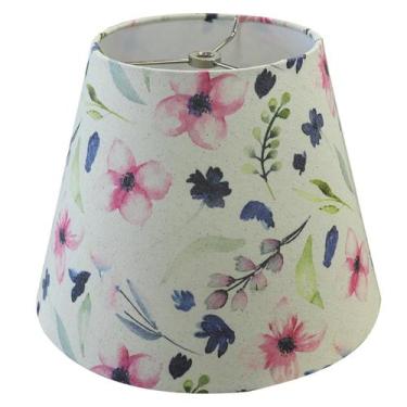 Imagem de Abajur TOOTOO STAR com impressão art déco pequena 15x25x19cm