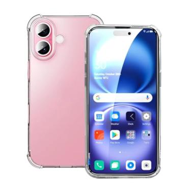 Imagem de Capa Capinha Case Anti Schok Slim Transparente Para iPhone (iPhone 16 Plus)