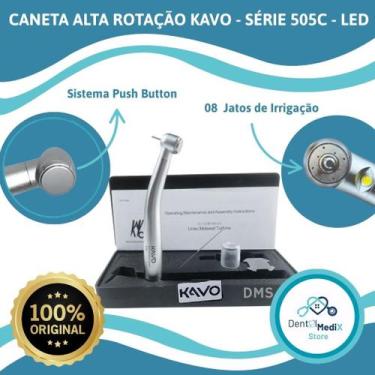 Imagem de CANETA Alta Rotação KAVO EXTRA torque SERIE 505C COM LED DENTISTA Peça