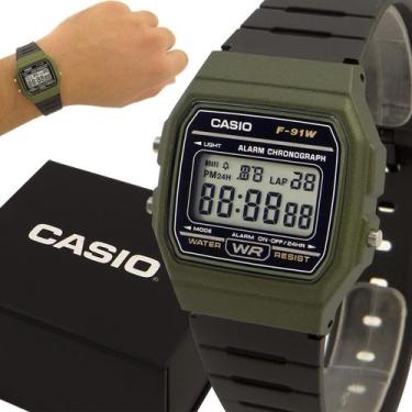 Imagem de Relógio Casio Digital Vintage Cinza Prova D'água com 1 ano de garantia