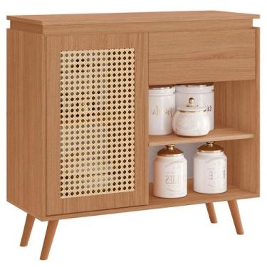 Imagem de Buffet Tuboarte Bourbon 1 Porta 1 Gaveta 55481, FREIJO/FREIJO