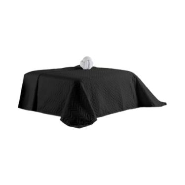 Imagem de Kit Cobre Leito PeçAs - Conjunto De Cama Dupla Face Original - Completo Com Edredom E Fronhas(Elegance Preto Est 04)