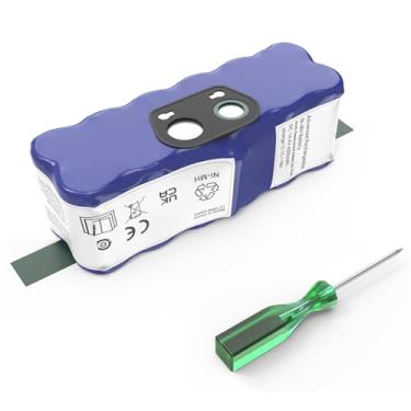 Imagem de JGTM Bateria de 4500 mAh para substituição de bateria iRobot X-Life Extended Ni-MH, compatível com Roomba R3 500 600 700 800 900 Series 530 531 532 540 550 560 570 620 630 650 660 760 770 7 80 790 870