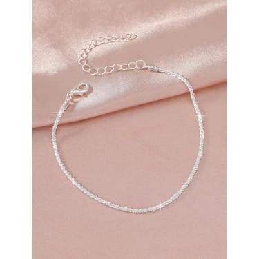 Imagem de Tornozeleira feminina dourada delicada em camadas à prova d'água, perfeita para aniversário, dia dos namorados e dia das mães