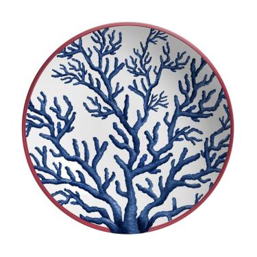 Imagem de Conjunto Com 6 Pratos Fundo Coral Gables 25Cm