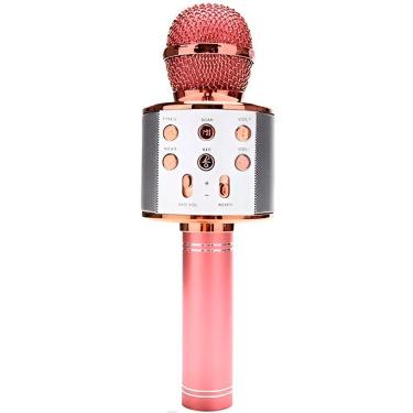 Imagem de Microfone Karaoke Sem Fio Bluetooth Caixa Som