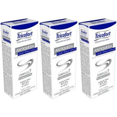 Imagem de Combo C/3 Tricofort Antiqueda Loção Tônica Capilar C/2 Ampolas 20ml Or