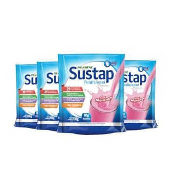 Imagem de SUSTAP PREMIUM MORANGO 200 g - 4 unidades