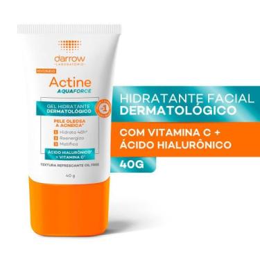 Imagem de Actine Aquaforce Gel Hidratante Facial Pele Oleosa a Acneica 40g  - Da