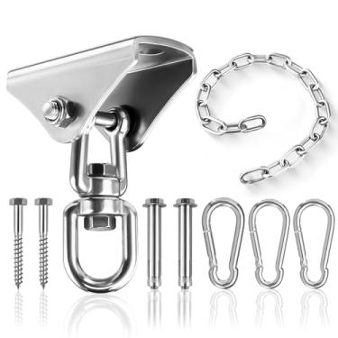 Imagem de Kit de pendurar saco de pancadas com corrente giratória